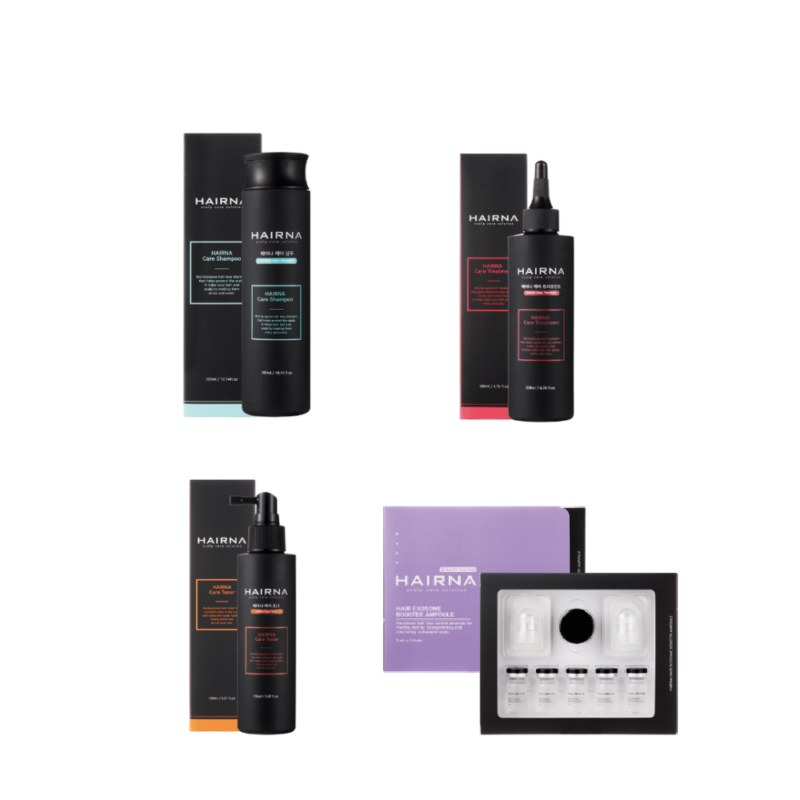 HAIRNA ANTI-HAIR LOSS PREMIUM SET | FACEPHARM KOREA